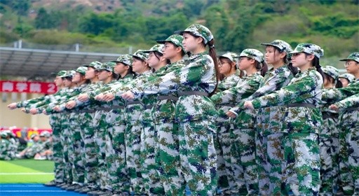 军训进度条加载中!福工商迷彩图鉴正在解锁
